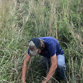 Cory Word, 2020 national finalist in the Environmental Science and Natural Resources Management Placement Proficiency Award area