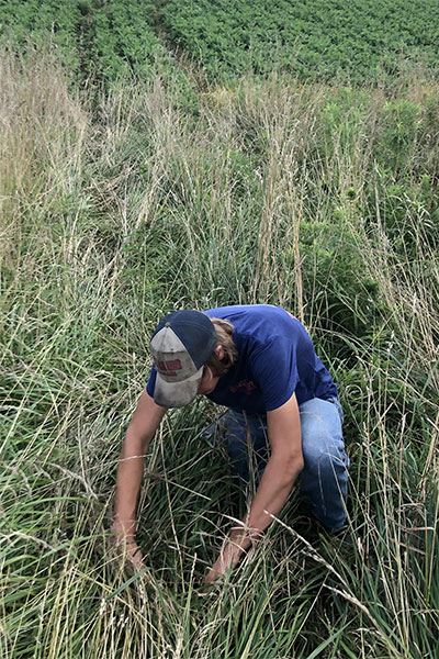 Cory Word, 2020 national finalist in the Environmental Science and Natural Resources Management Placement Proficiency Award area