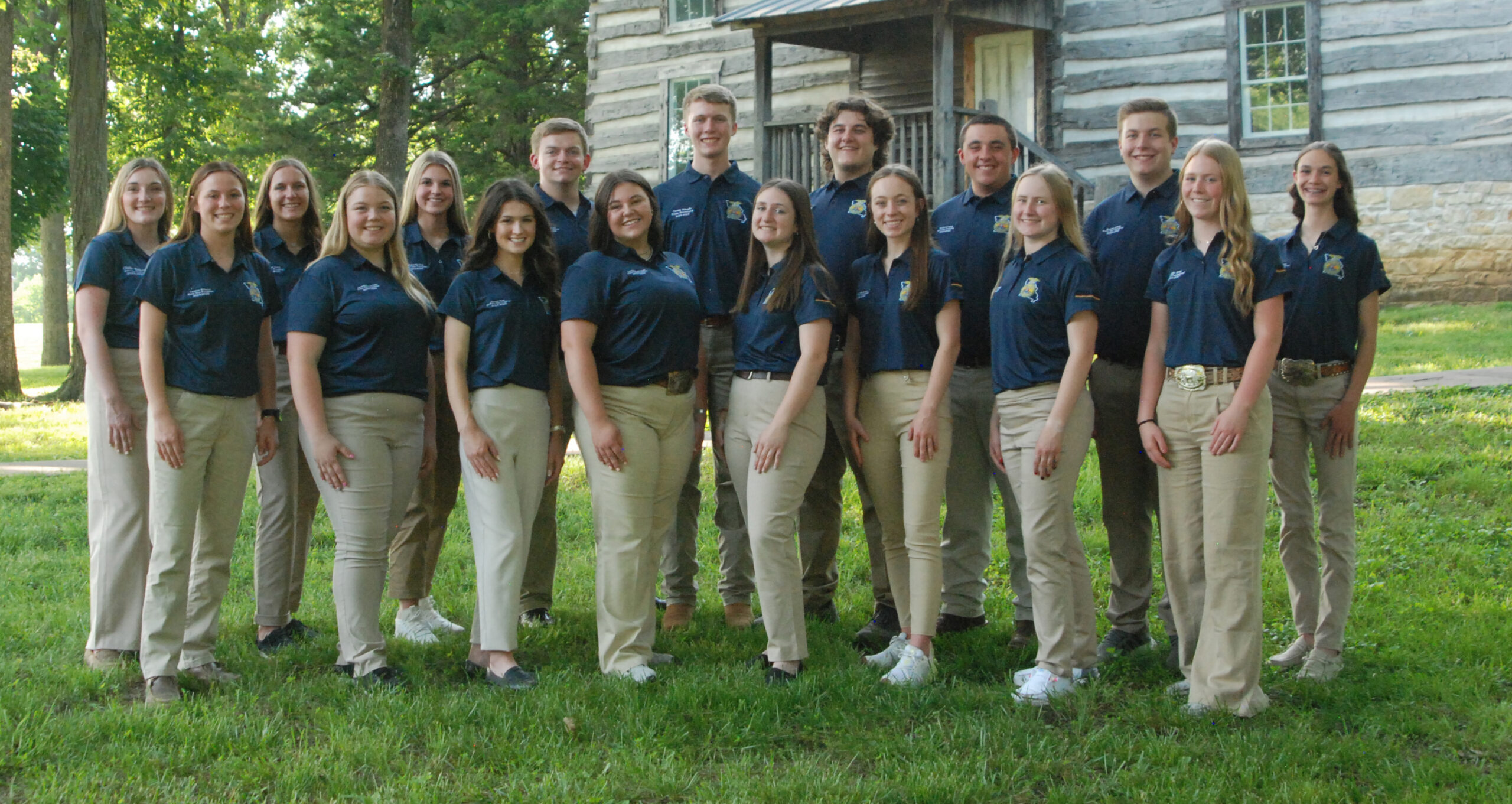 2024-25 Missouri State FFA Officer Team