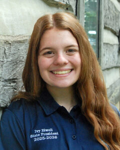 Ivy Elwell, 2025-26 President