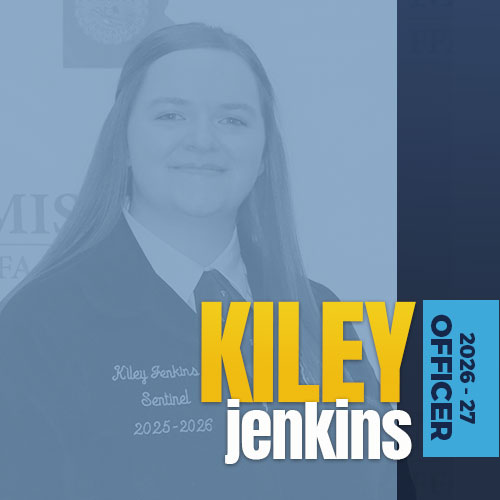 Kiley Jenkins, 2026-27 Officer