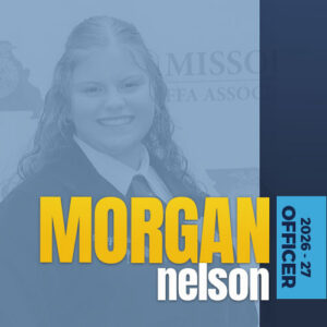 Morgan Nelson, 2026-27 Officer